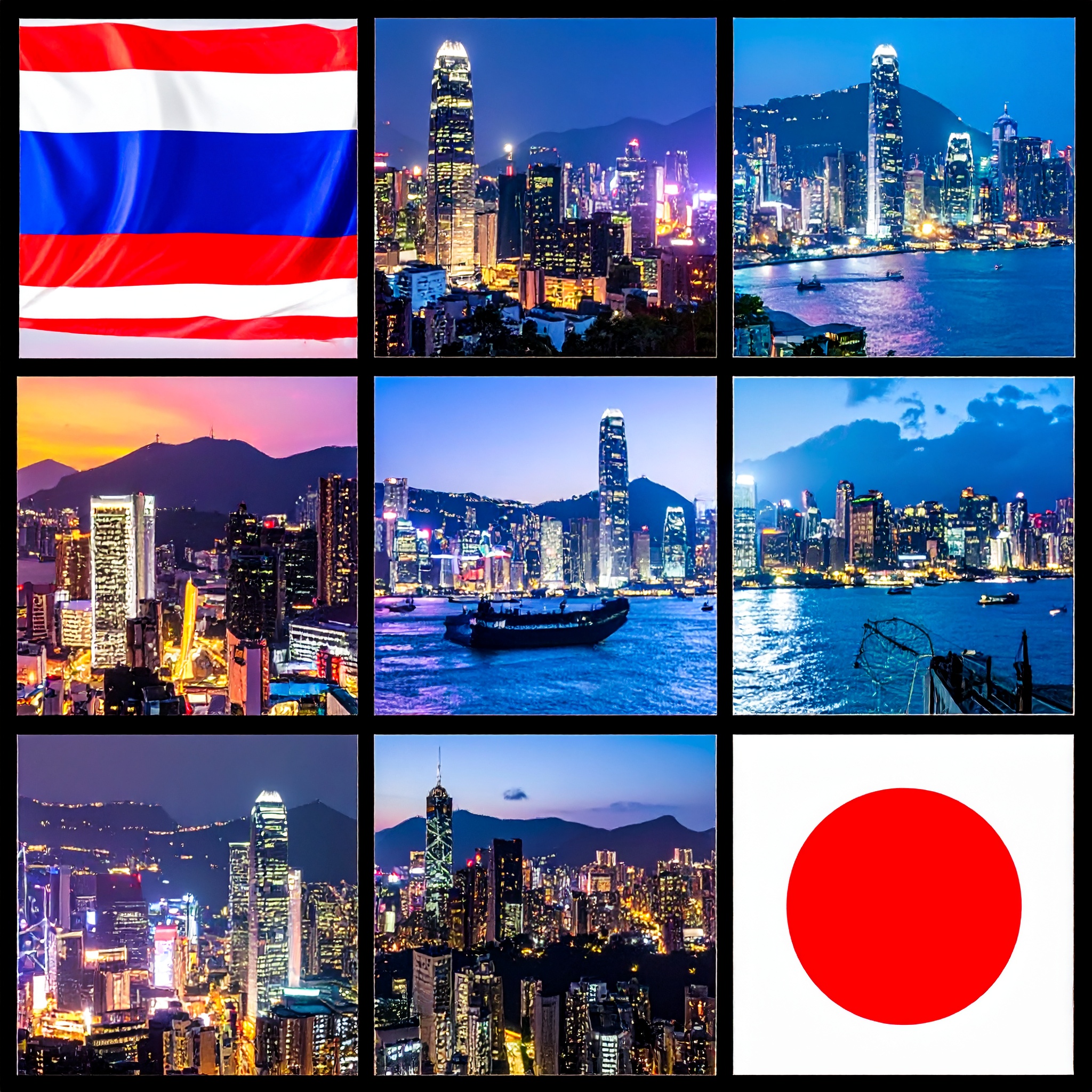 From Thailand, Taiwan, and Hong Kong to Japan: A Refined Comparison of Regional Airlines