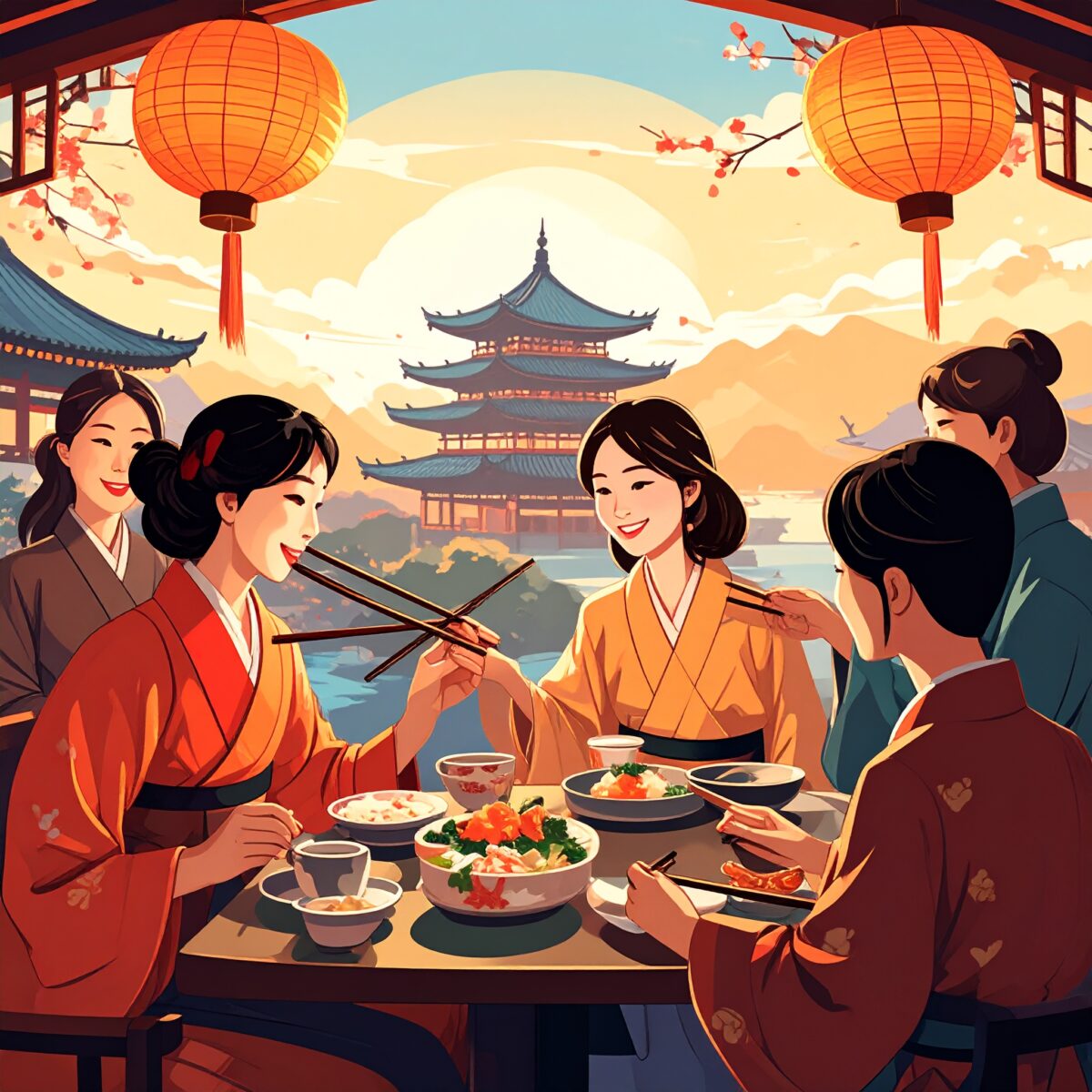 The Art of Chopsticks: Manners, Aesthetics, and the Cultural Grace of Japanese Dining Rituals
