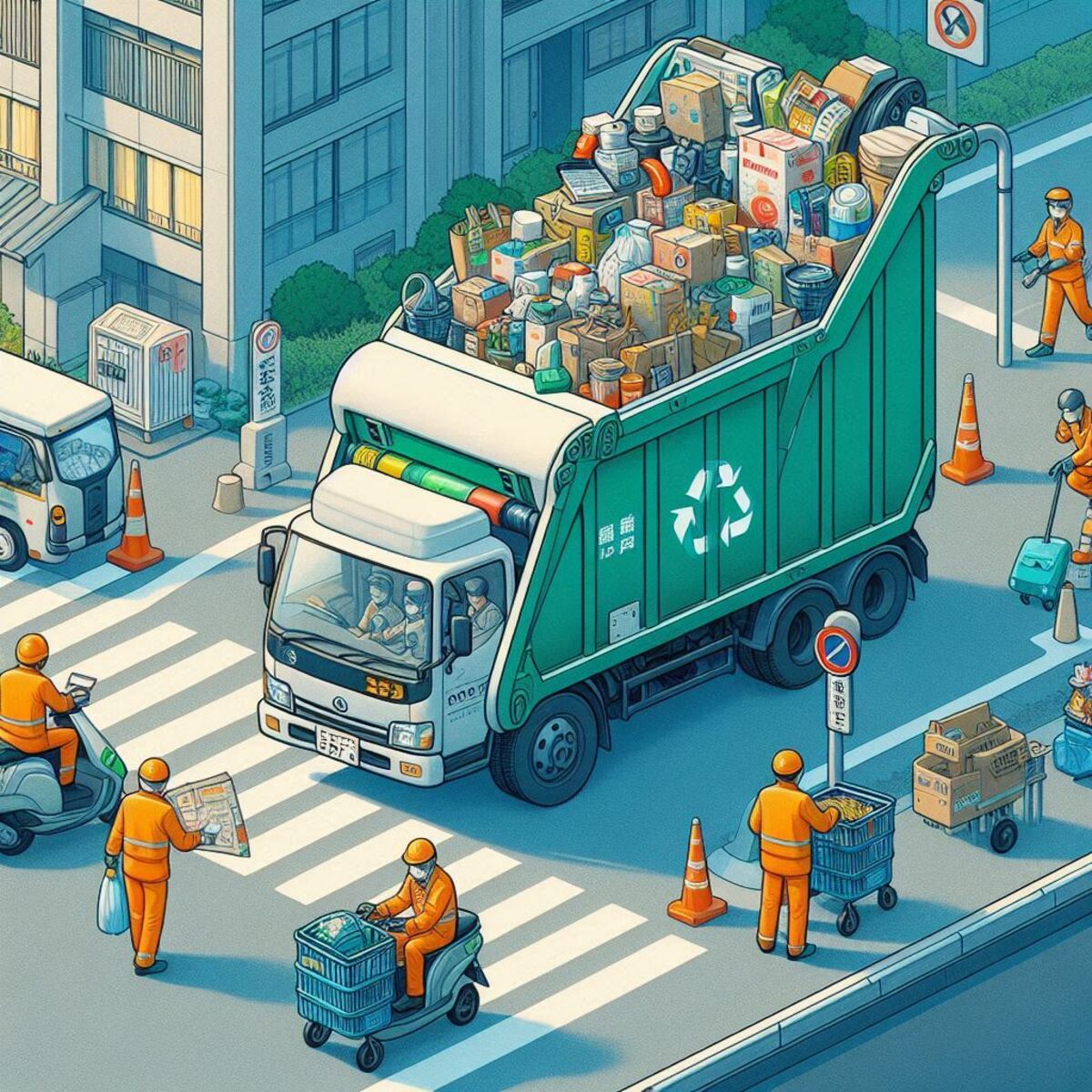 Why Japan’s Waste Collection and Delivery Systems Are a Hidden Asset in Time Reliability