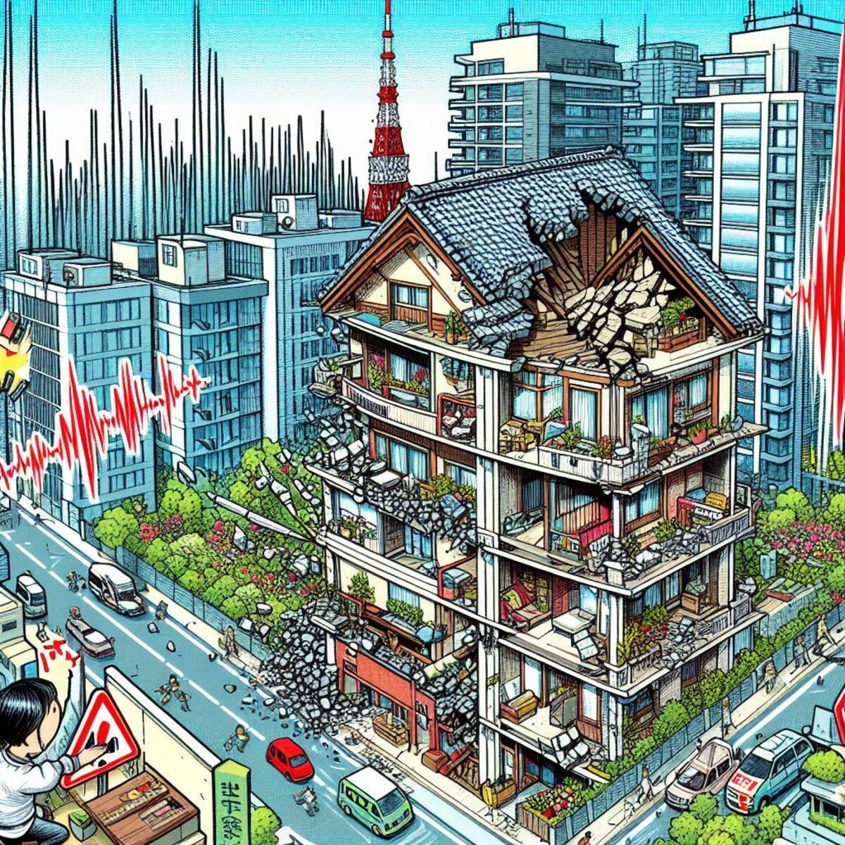 Why Japanese Condominiums Withstand Magnitude 7 Earthquake