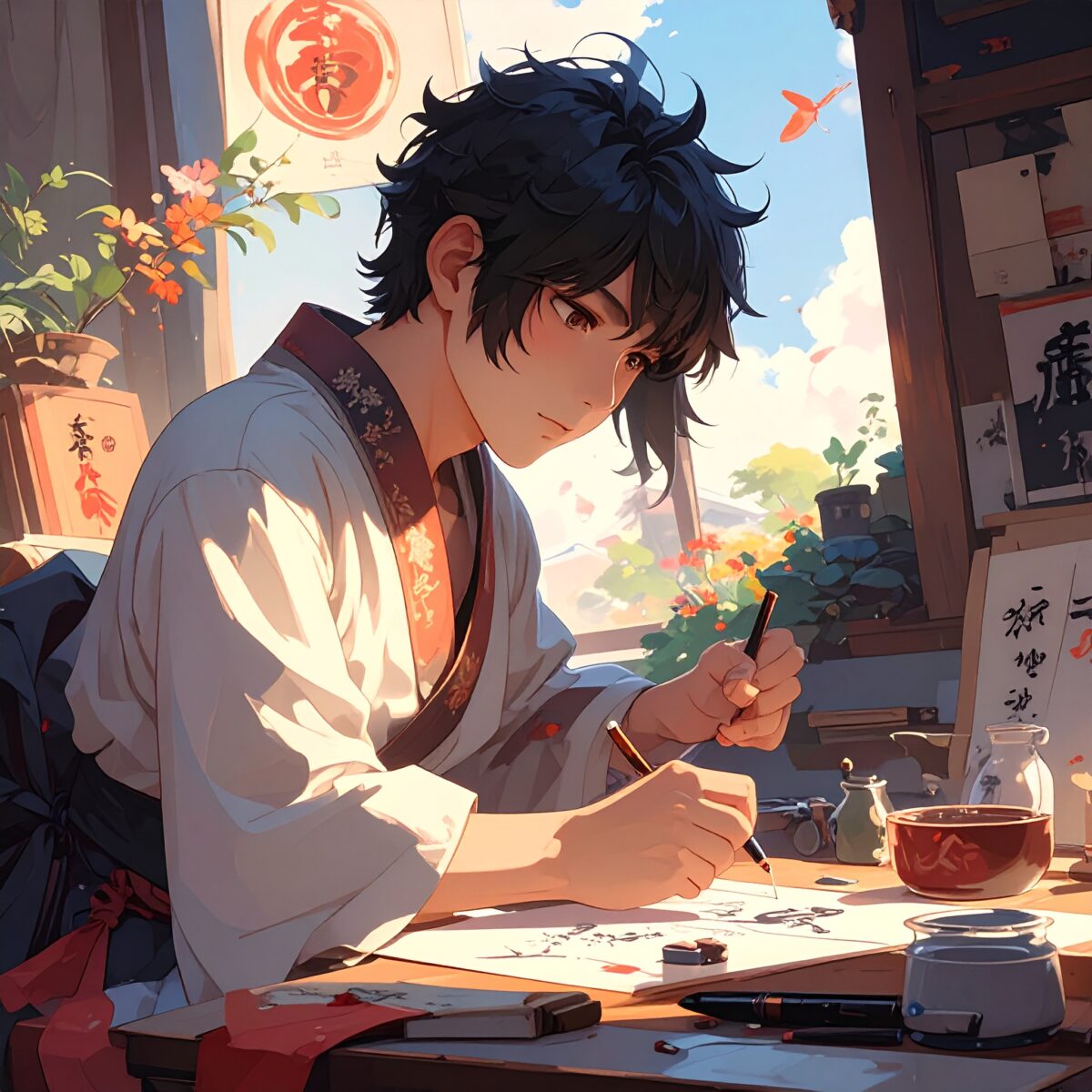 Writing ‘Arigatou’ in Calligraphy: Discovering Japanese Culture and Inner Stillness Through Travel