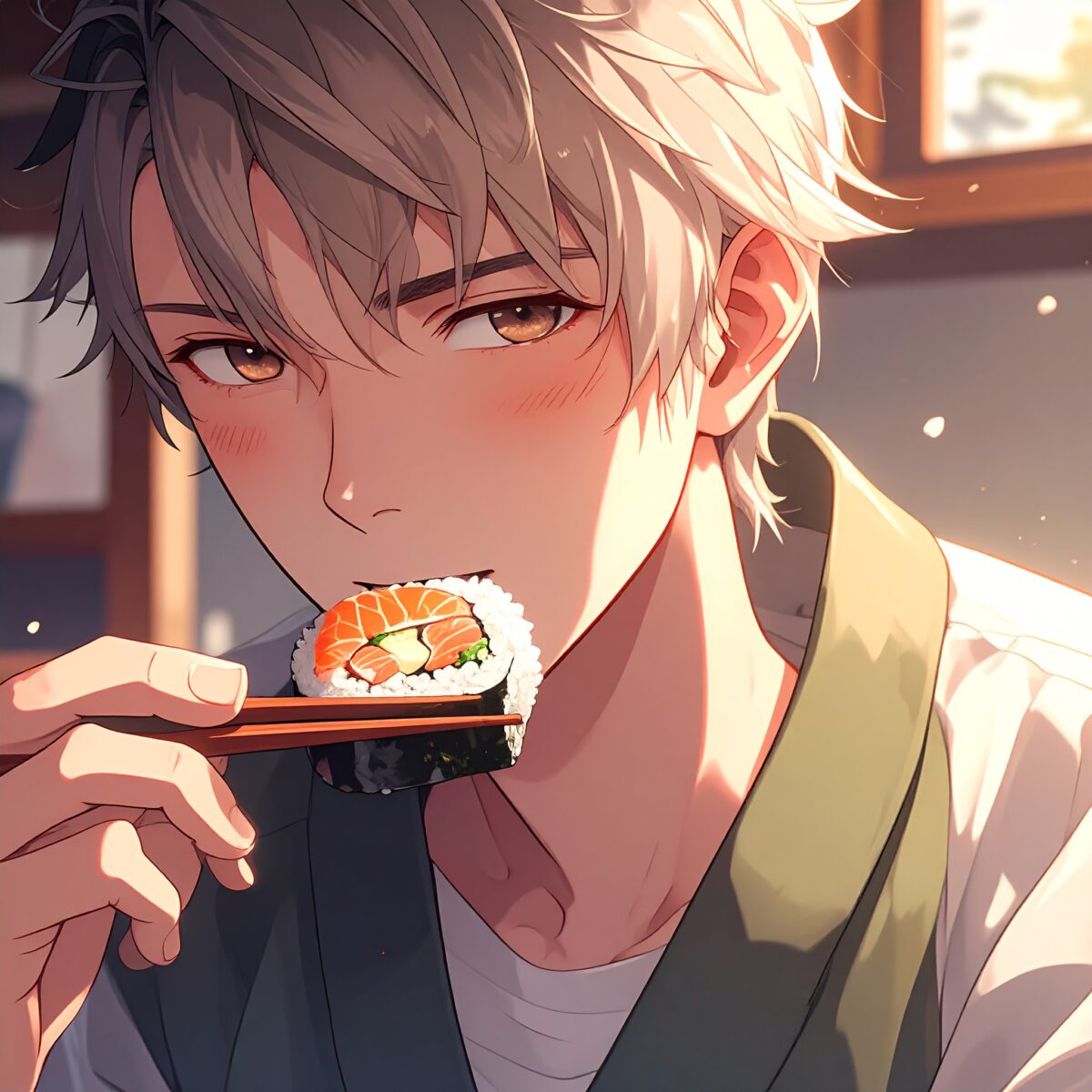 A Single Bite of Sushi is Art: Silent Conversations with the Chef at the Counter