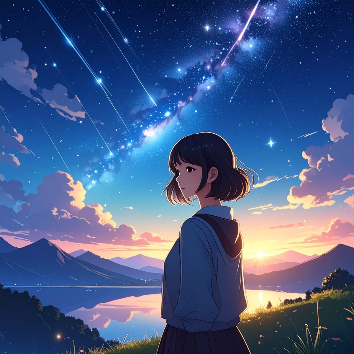 Stargazing and Shooting Star Night—A Quiet Moment of Connection Beneath the Japanese Sky