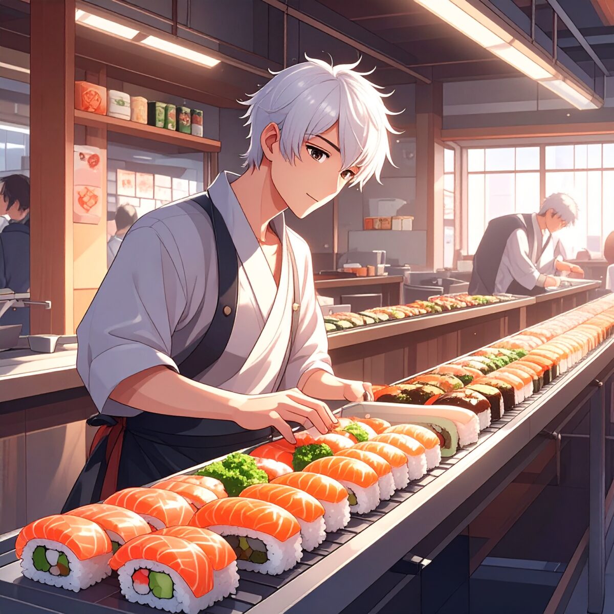 Ordering Without Speaking: The Quiet Harmony of Conveyor Belt Sushi and Touchscreens in Japan