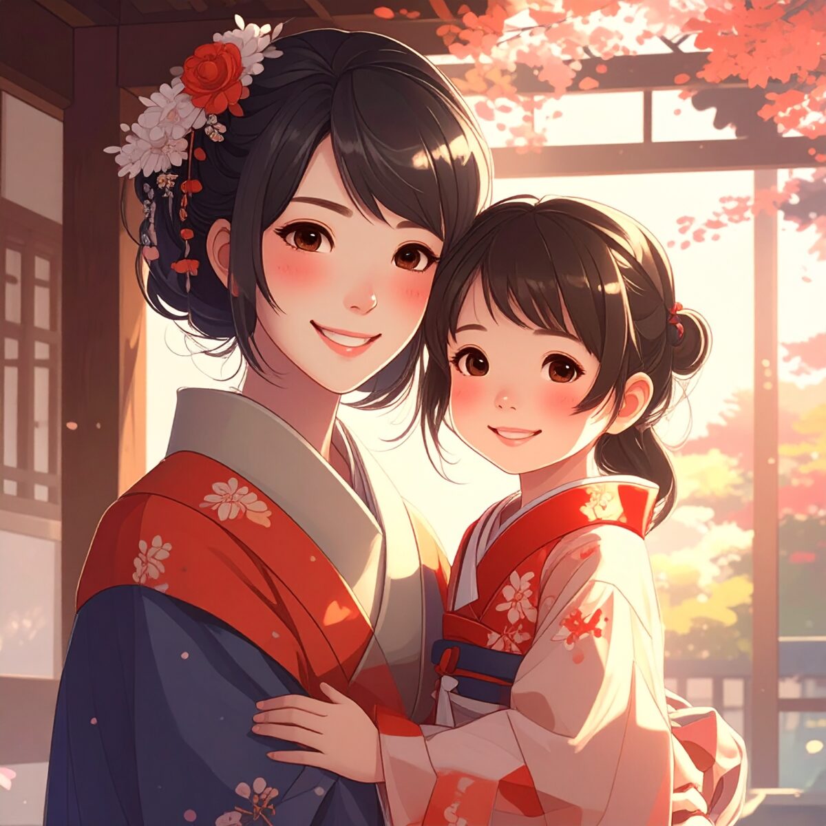 A Day Draped in Japanese Elegance: A Parent-Child Kimono Dressing Experience for Cherished Memories