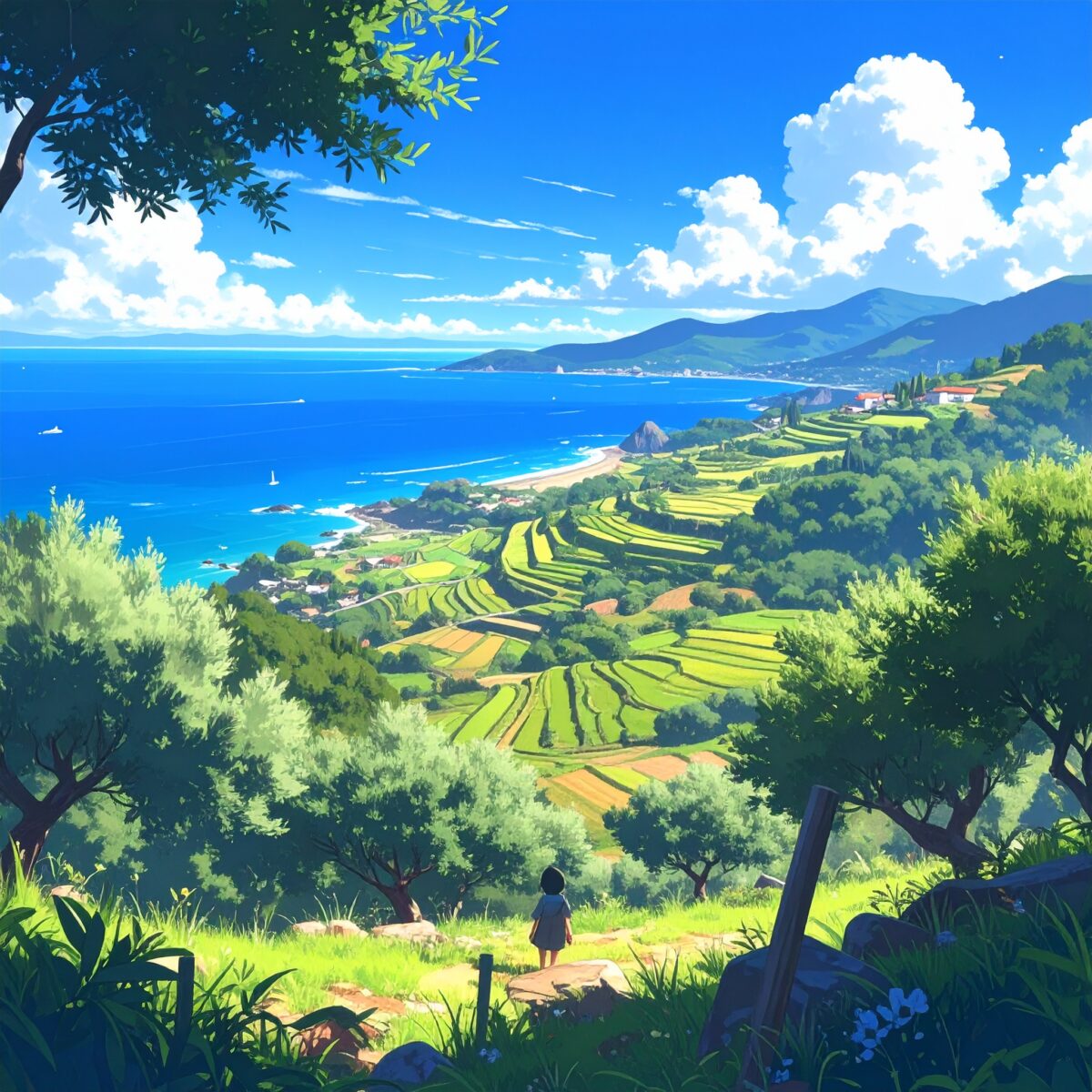 [Shodoshima] Olives, Terraced Rice Fields, and Sea Views – A 2-Day Island Retreat from Kagawa