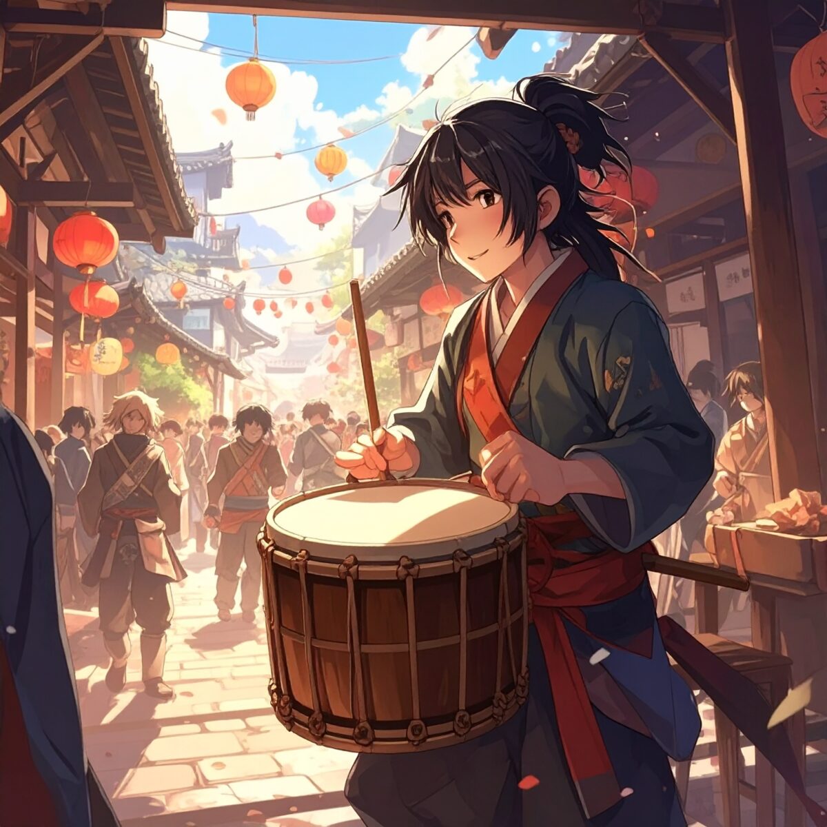Feel the Beat of a Japanese Festival: Discover Local Rhythm and Energy Through Taiko Drumming