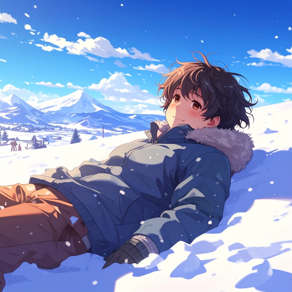 A Day Spent Lying in the Snow—Awakening the Senses in a Silent White World