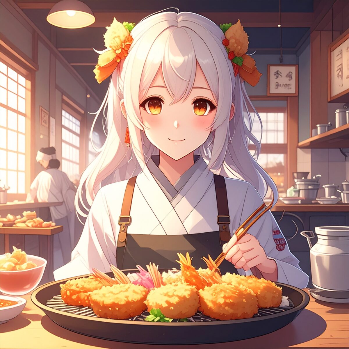 Tempura Frying Experience! Craft Your Own Tendon Lunch—A Crisp, Aromatic Journey into Crunchy Rice Moments