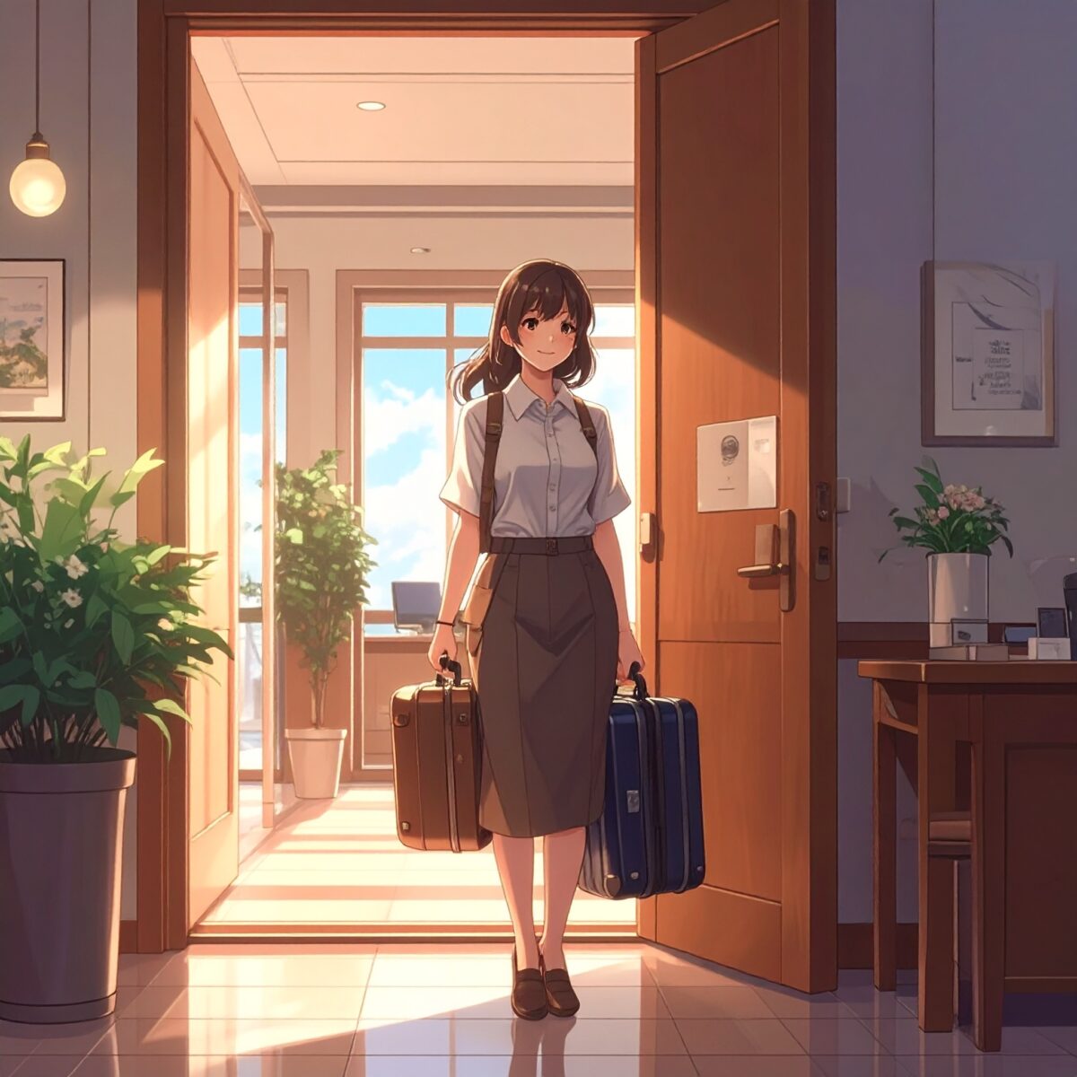 A Journey of Subtle Discovery Begins at Check-In — Encountering the Philosophy of Hospitality at the Entrance of a Japanese Inn